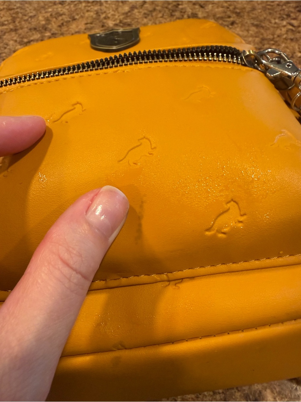Hufflepuff Yellow Mini Backpack - Picture 3 of 7